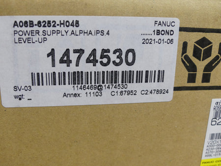 FANUC A06B-6252-H045 Servo Amplifier New