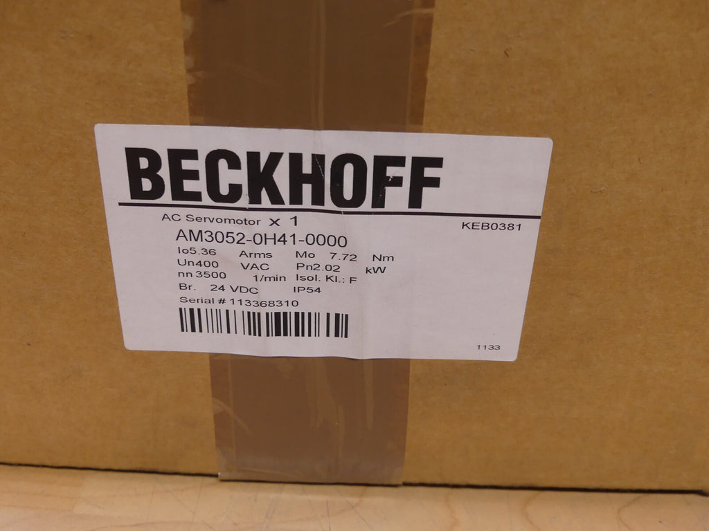 BECKHOFF AM3052-0H41-0000
