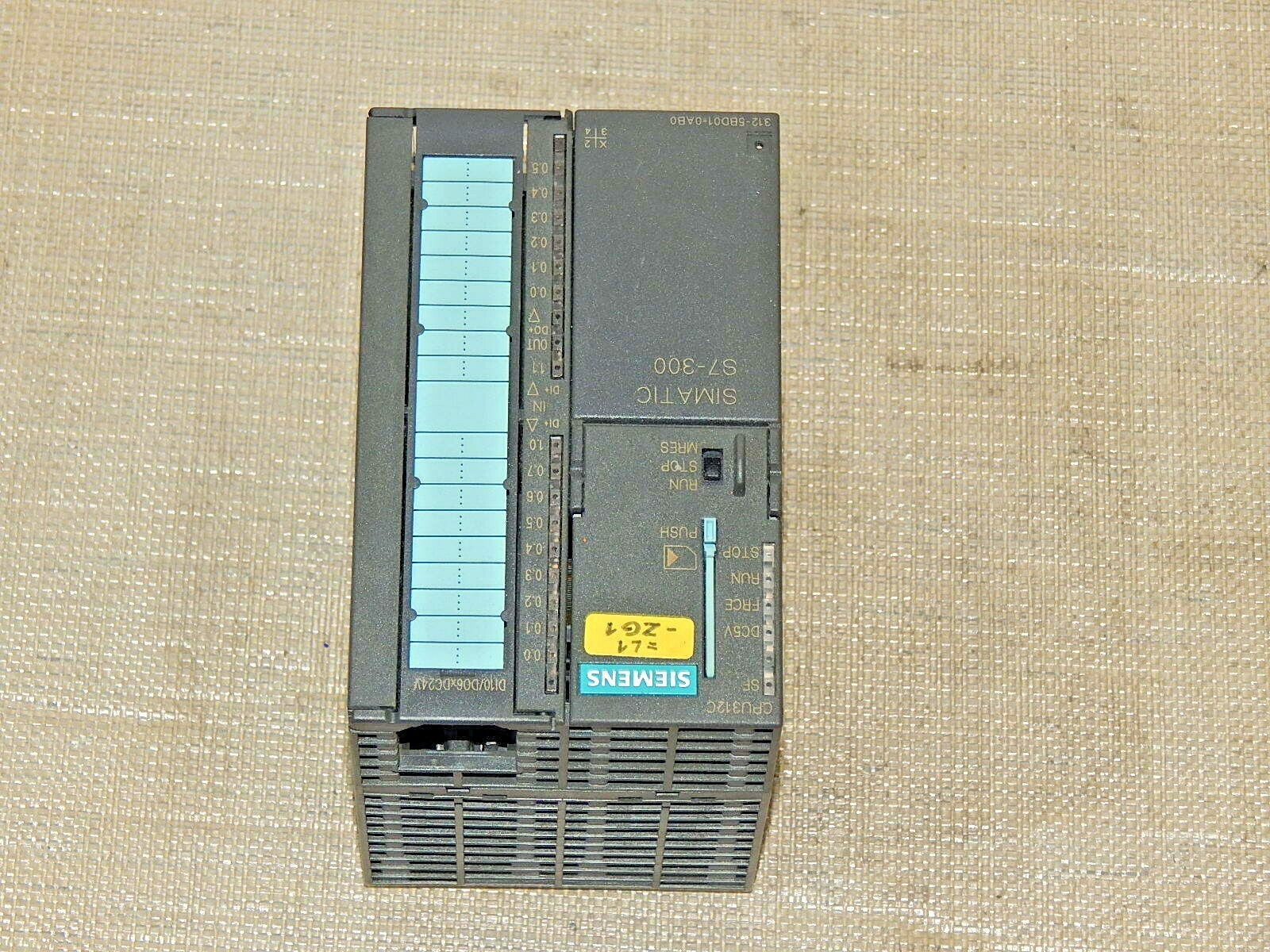  Siemens 6ES7312-5BD01-0AB0 S7 300 CPU312C 6ES7 312-5BD01-0AB0 E-Stand:1 used