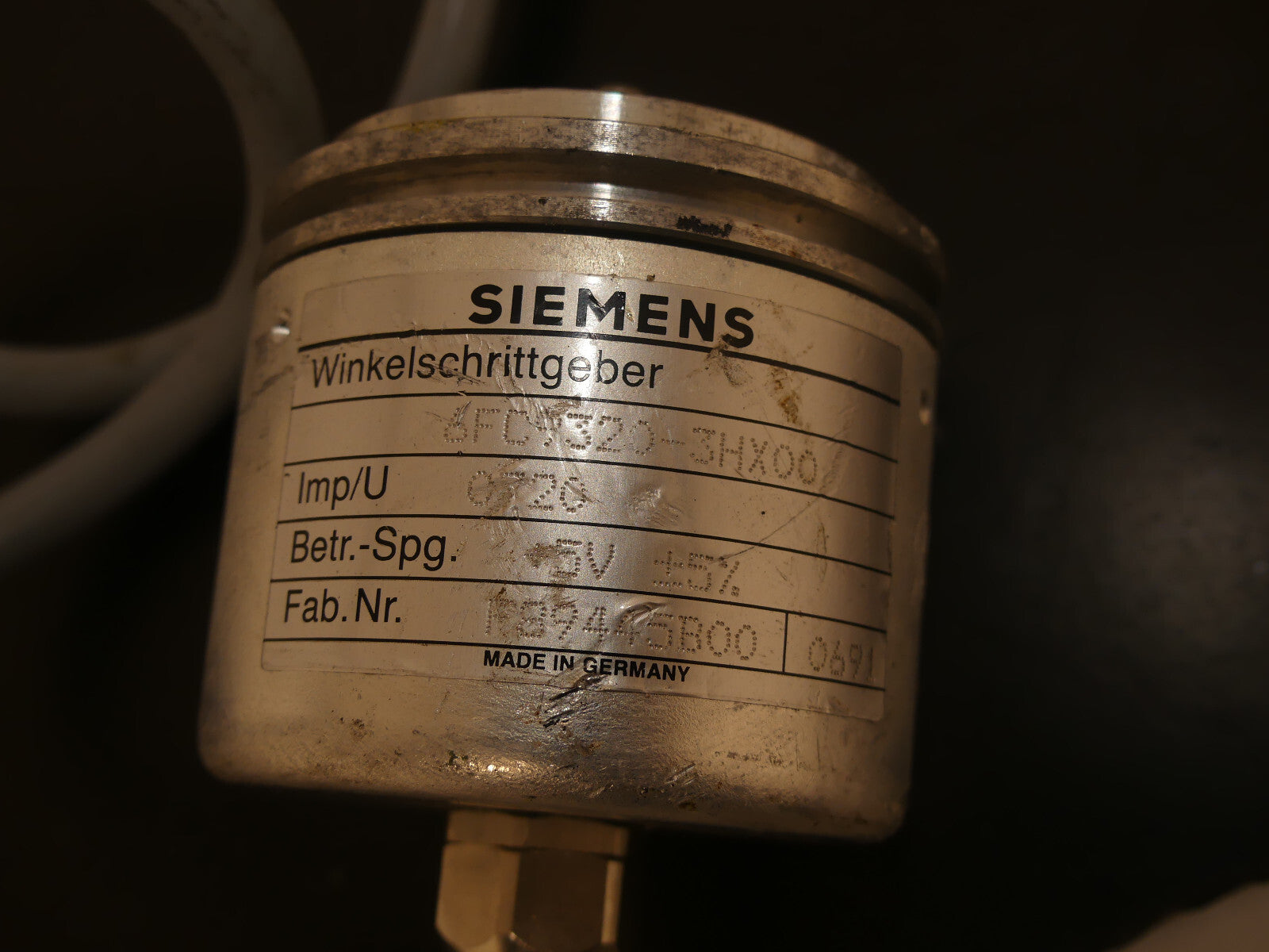 siemens 6fc9320-3hx00