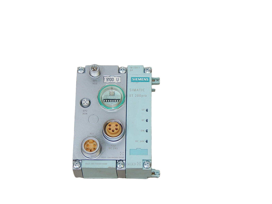 Siemens 6ES7 194-4AD00-0AA0 // 6ES7194-4AD00-0AA0+6ES7 154-1AA00-0AB0 used