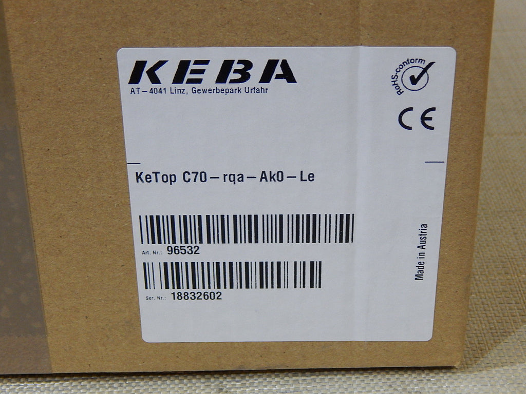 KEBA  KeTop  C70-rqa-AK0-Le 96532/04  Handterminal Panel  New