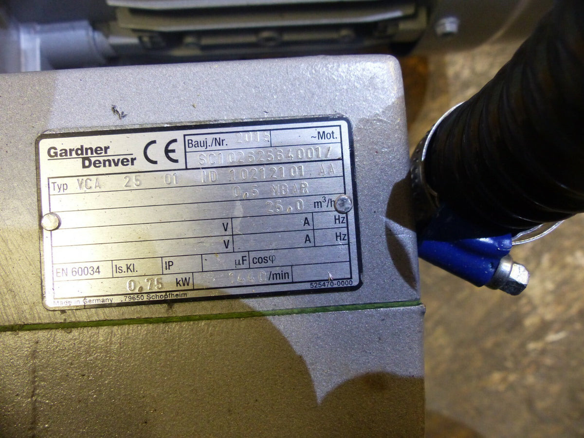 Gardner Denver  MSHE802.4  // VCA 25 01 10 10212101 AA / BJ.2015 Vacuumpumpe
