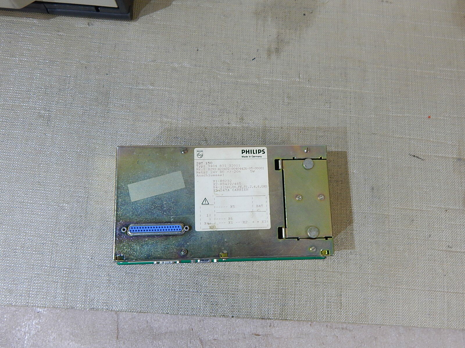 Philips  Operator panel   IQT 150 9404 831 32011