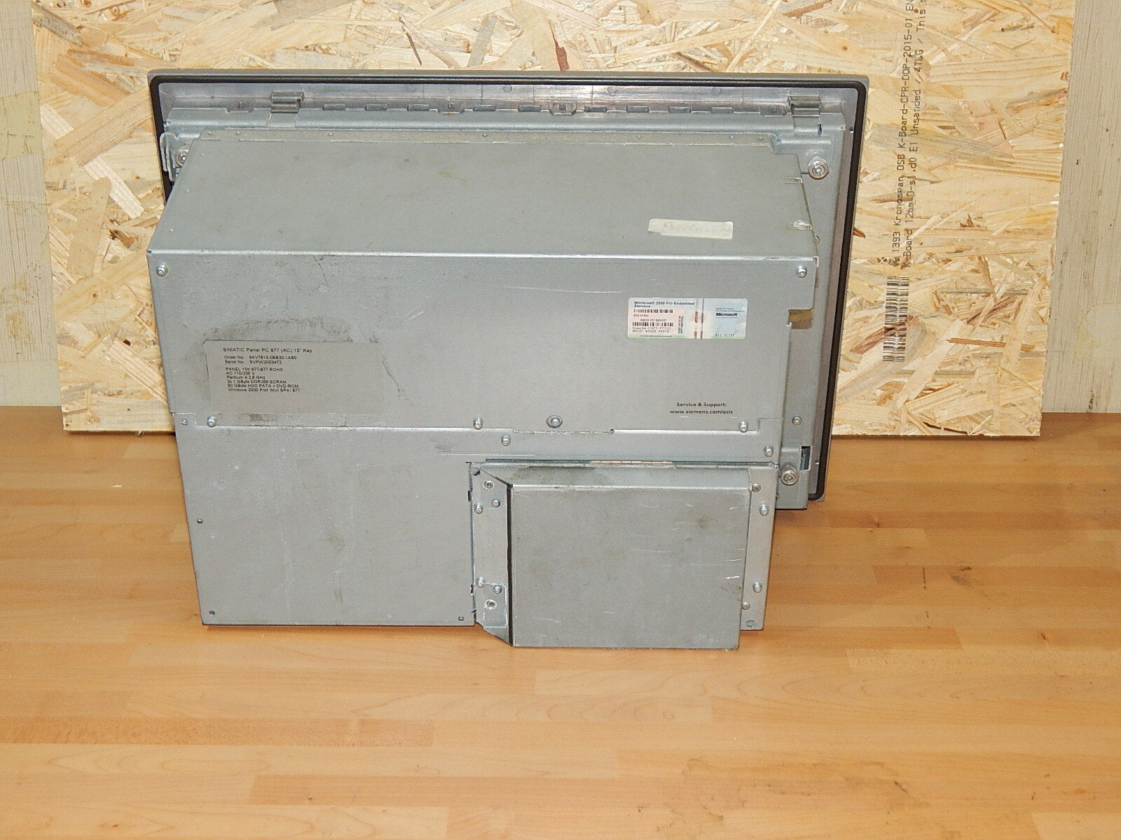  Siemens 6AV7813-0BB30-1AB0 SIMATIC PANEL PC 877 15" Key Als Erstzteil