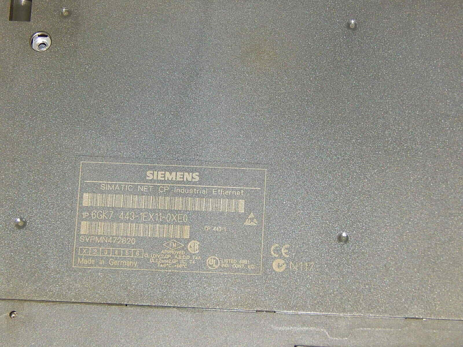 Siemens Simatic NET CP  6GK7 443-1EX11-0XE0 // GK443-1EX11-0XE0 