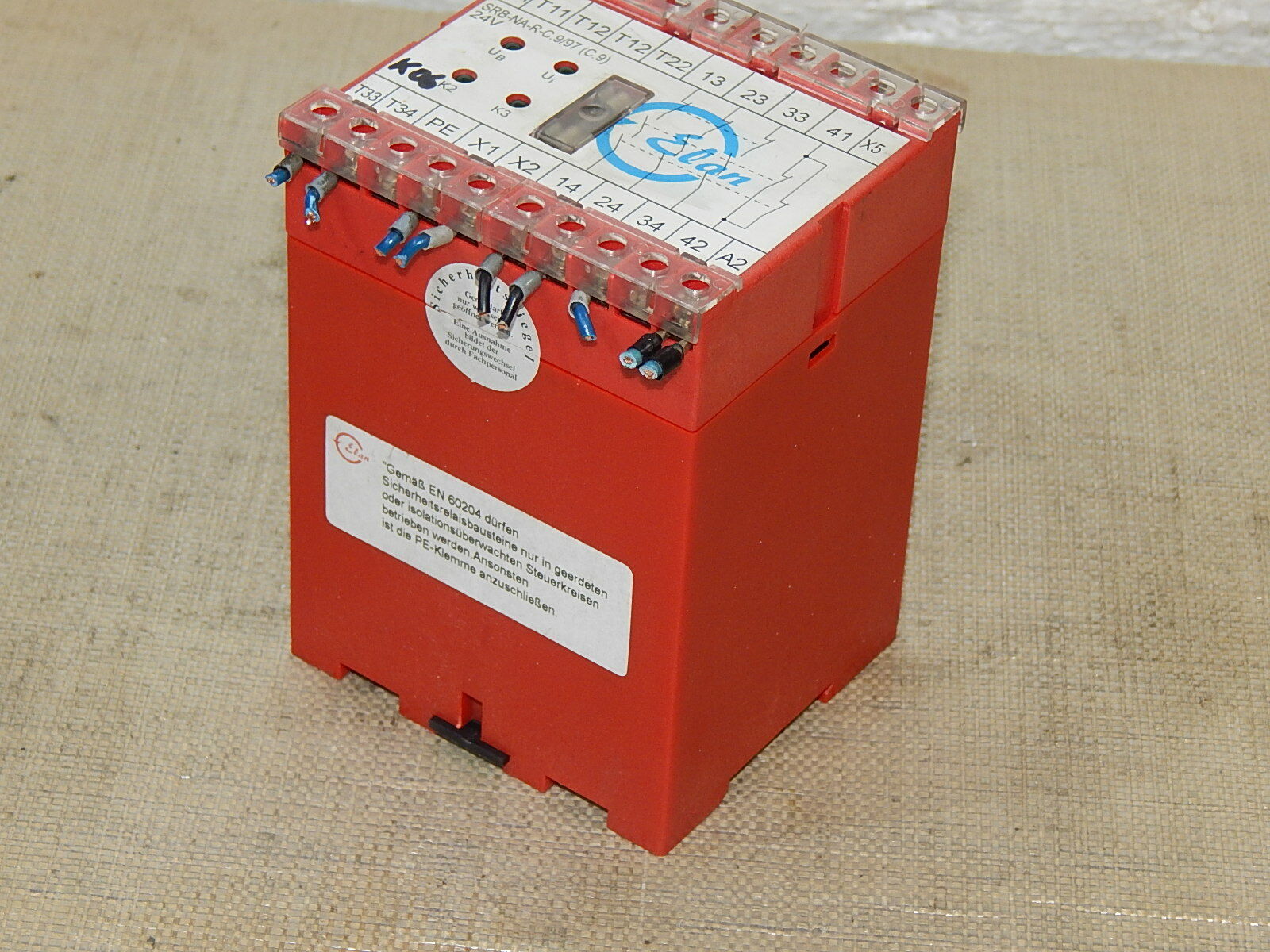 Elan SRB-NA-R-C.9/97-24V  (C.9) Sicherheitsrelais used
