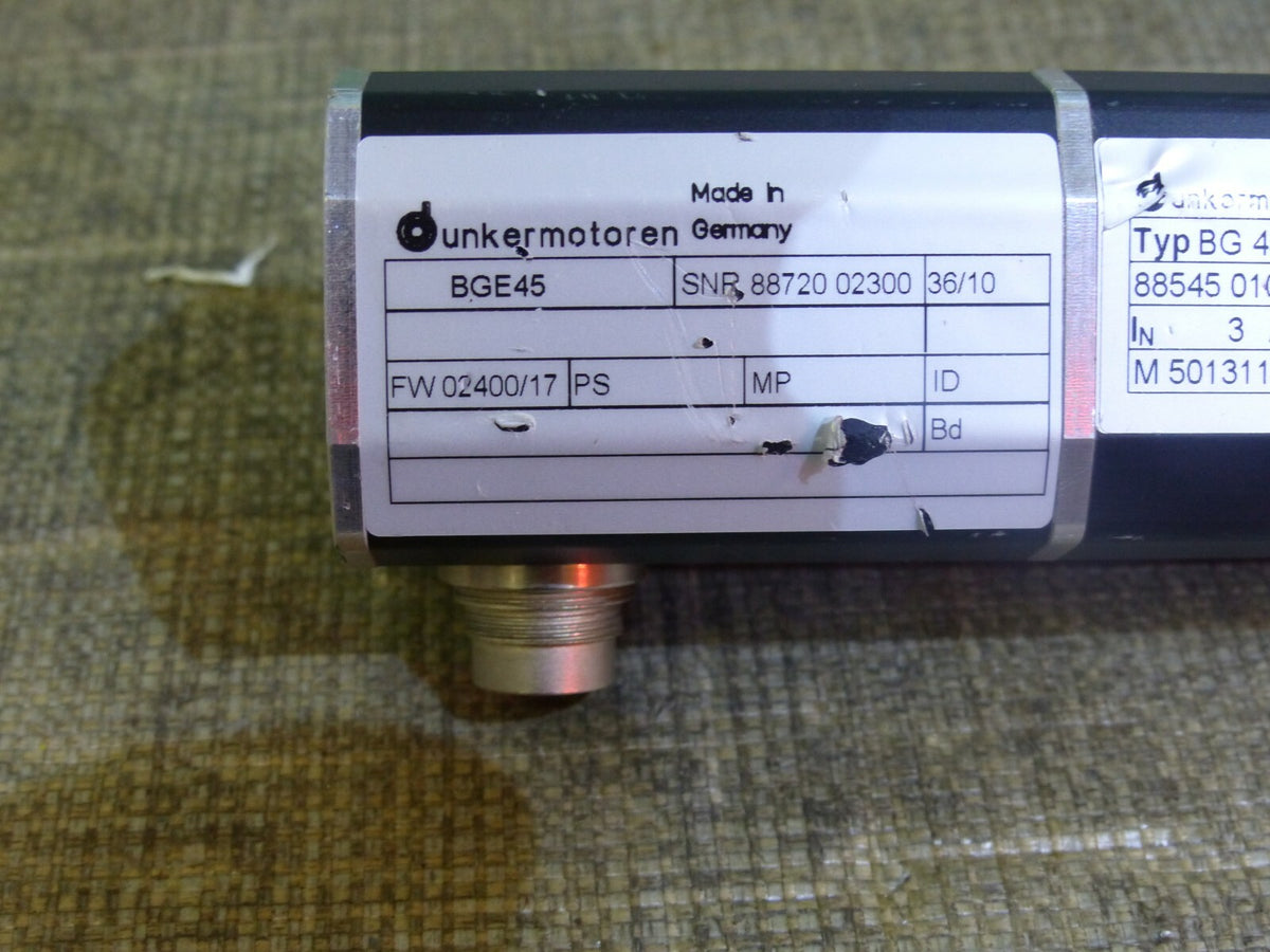 Dunkermotoren BGE45 + BG45X15 + PLG42 S