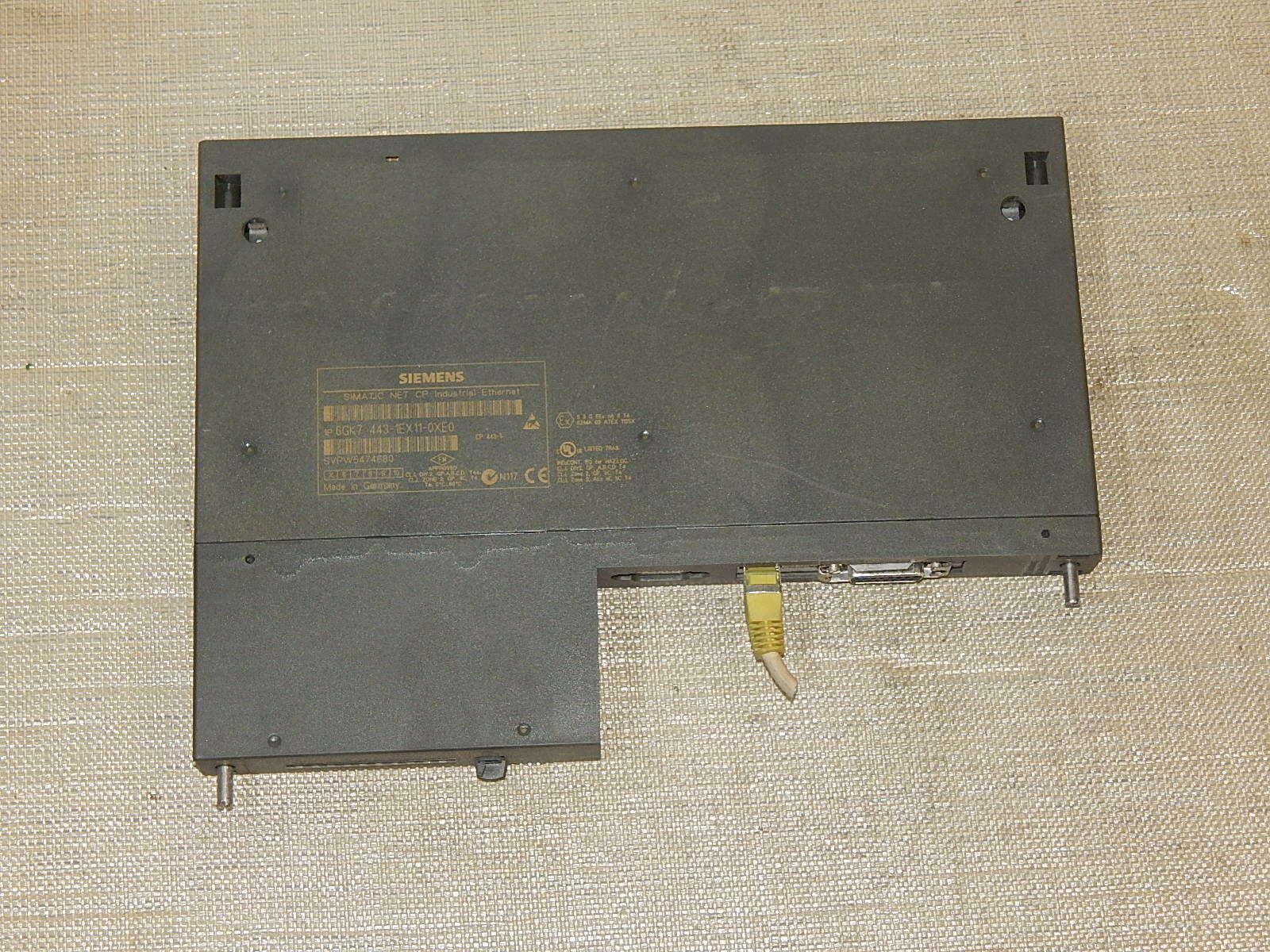  SIEMENS SIMATIC NET CP 443-1 6GK7443-1EX11-0XE0 | 6GK7 443-1EX11-0XE0 E:05 used