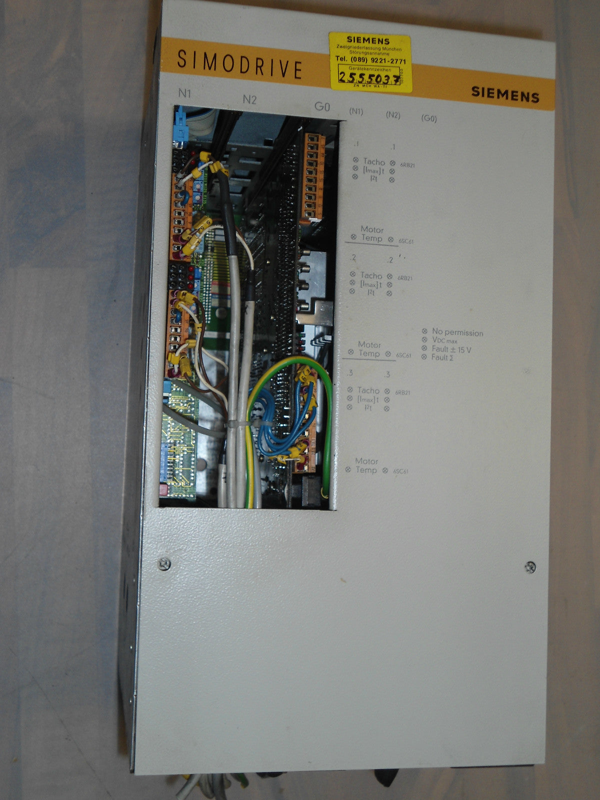 Siemens Simodrive 6RB2101-2A-Z    Z=A25