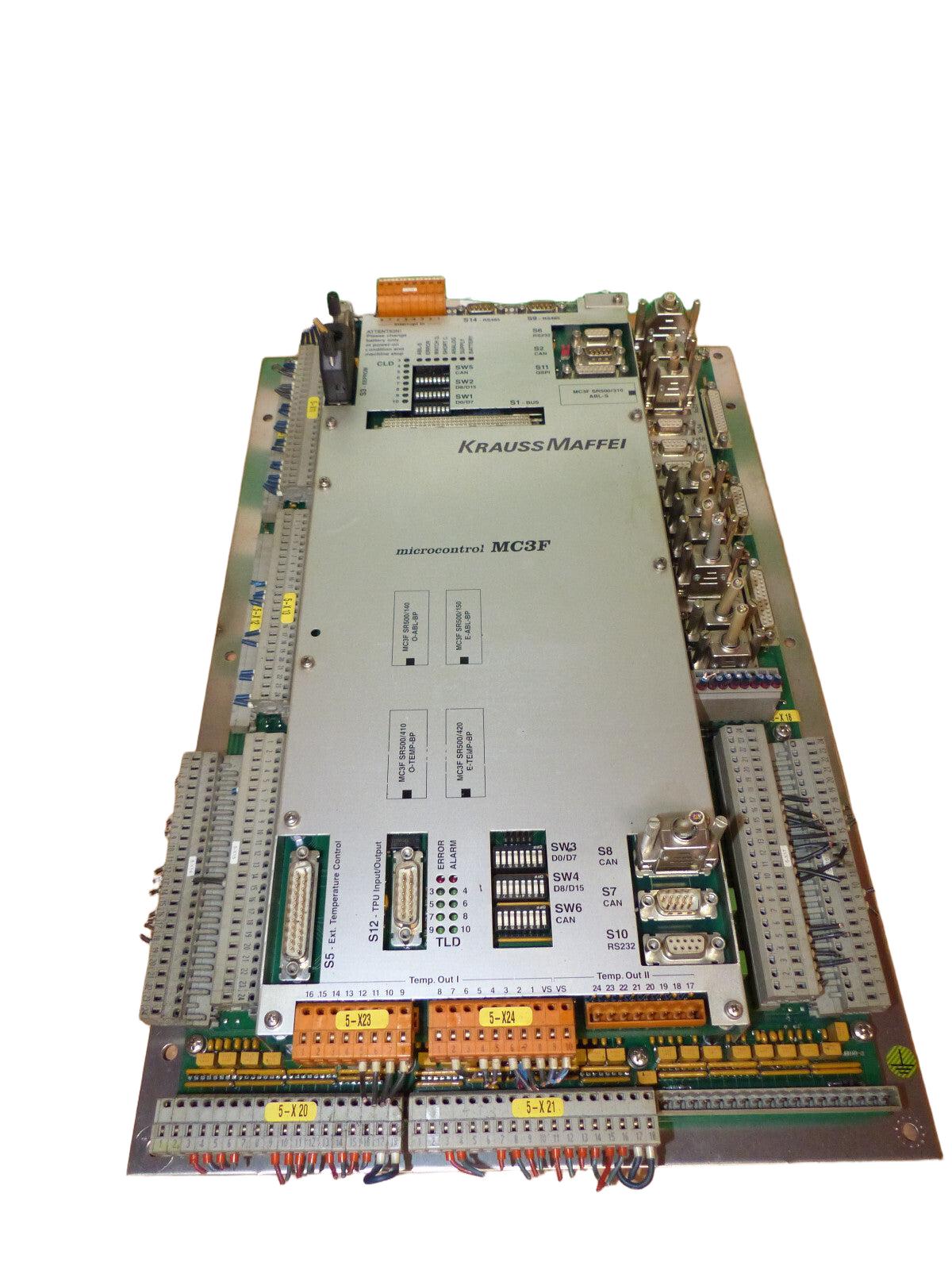 KRAUSS MAFFEI  Microcontrol MC3F ABLAUFST:5089645 SN.7405 s.Bilder