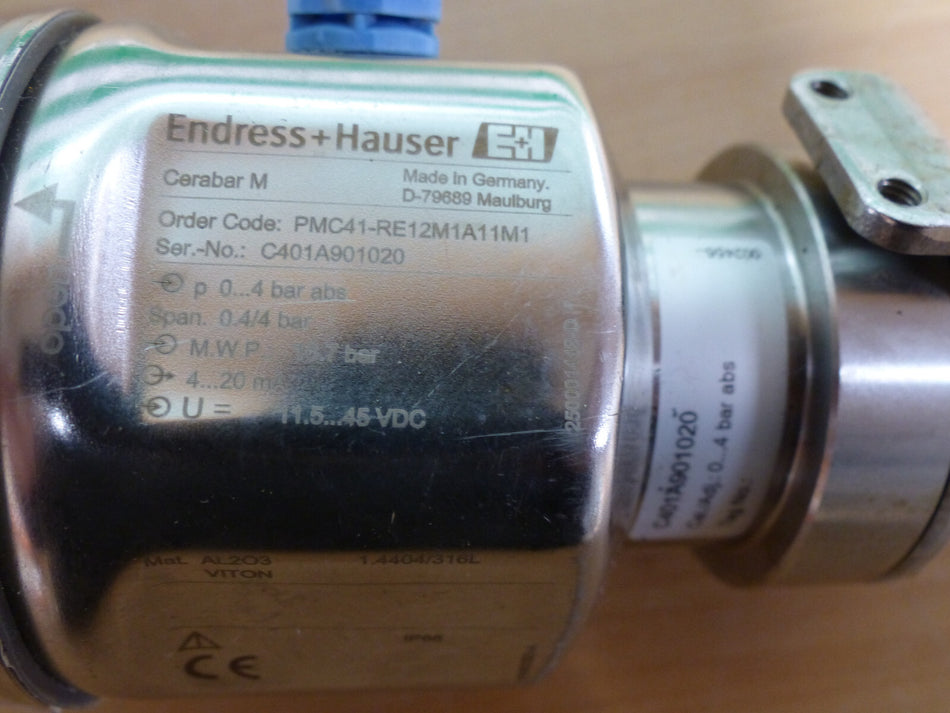 Endress & Hauser Cerabar M PMC41-RE12M1A11M1 PRESSURE TRANSMITTER  used s.Bilder