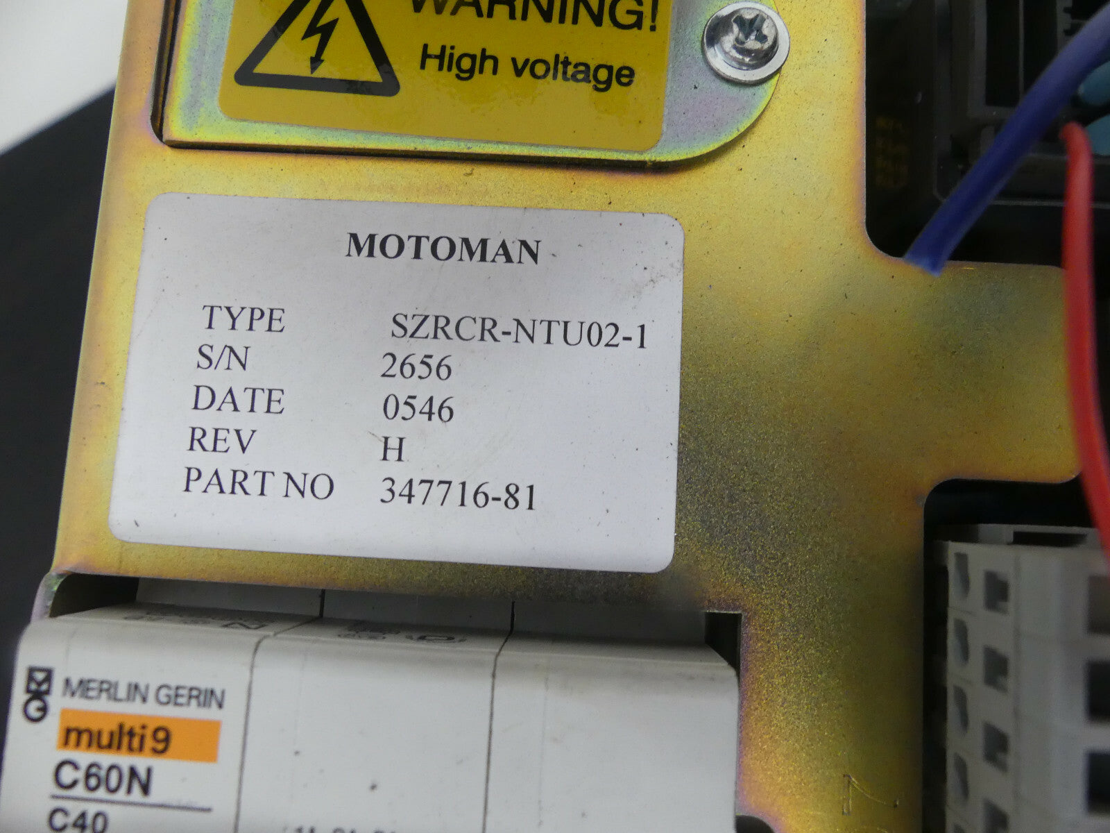 Yaskawa JANCD-NTU01-2