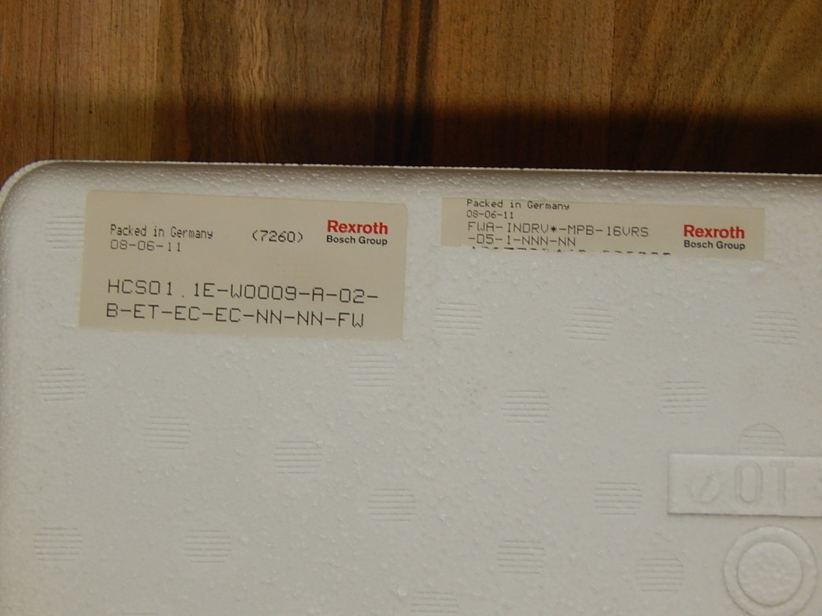 Rexroth  Servoregler  HCS01.1E-W0009-A-02-B-ET-EC-EC-NN-NN-FW.  Neu