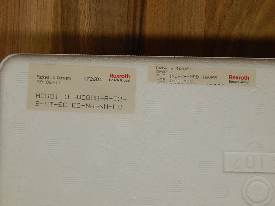 Rexroth  Servoregler  HCS01.1E-W0009-A-02-B-ET-EC-EC-NN-NN-FW.  Neu