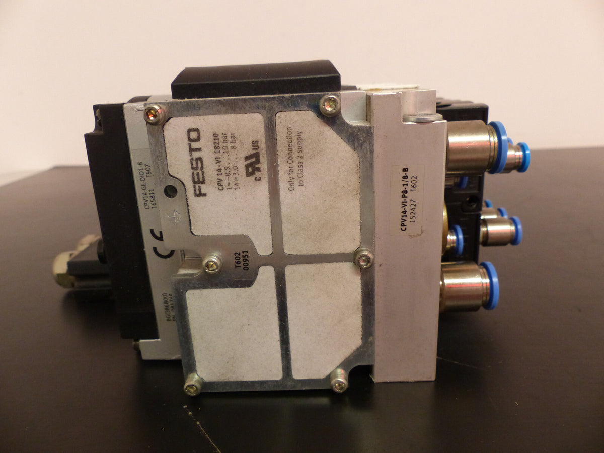 FESTO CPV 14-VI 18210 / CPV 14-GE-DIO1-8 / CPV 14-VI-P8-1/8-B /FBS-SUB-9-GS-DP-B