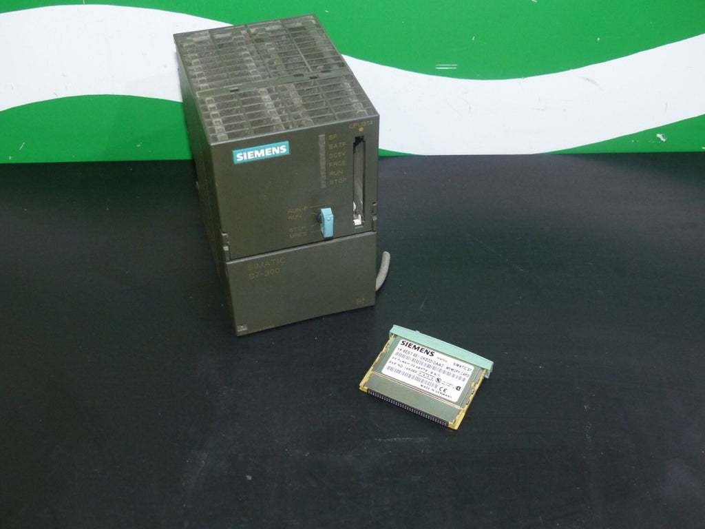 Siemens 6ES7 314-1AE04-0AB0 + 6ES7 951-0KE00-0AA0 ( Mit Karte)