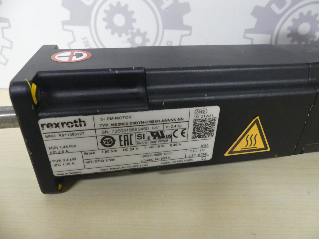 REXROTH MS2N03-D0BYN-CMSG1-NNNNN-NN