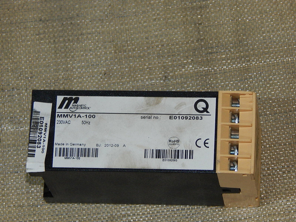 Magnetic Autocontrol MMV MMV1A-100 Schleifen Auswertgerät