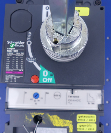 Schneider Elektrik Compact NSX 100H + TM 100D Leistungsschalter
