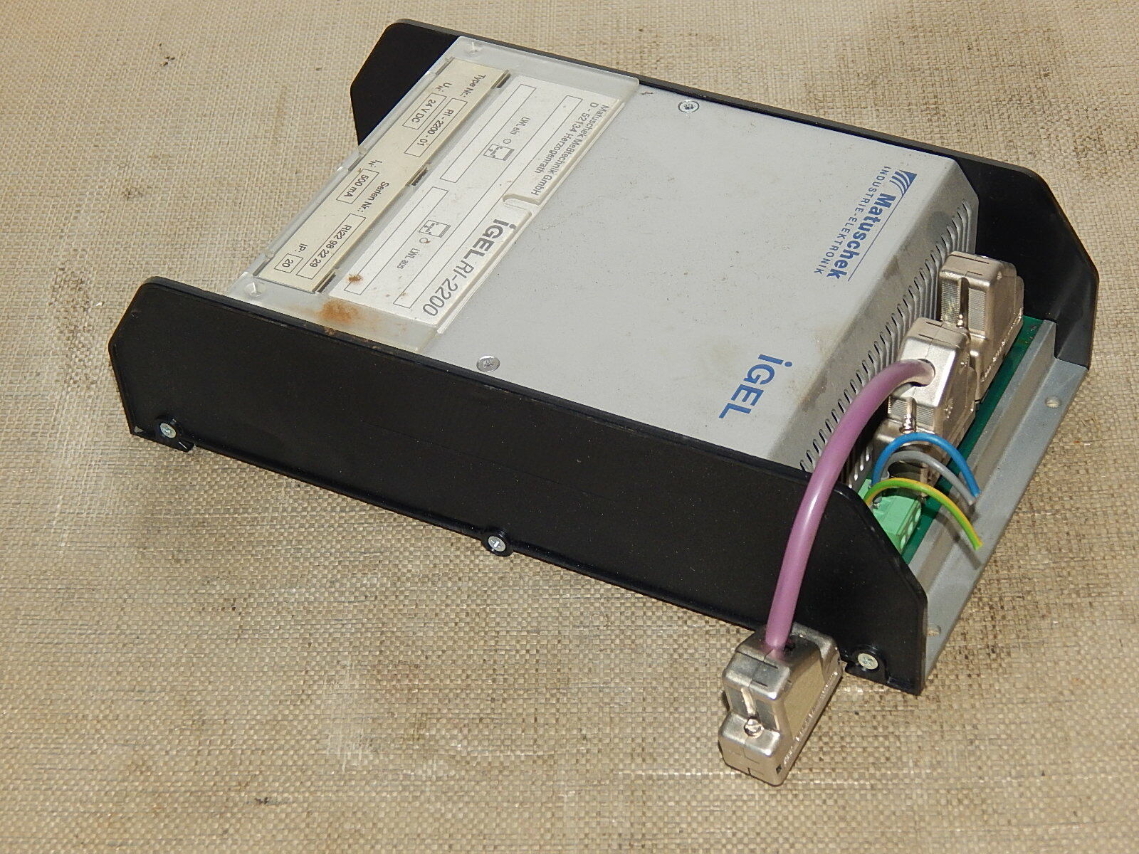 Matuschek Industrie Elektronik   IGEL RI-2200  RI-2200-01 Used