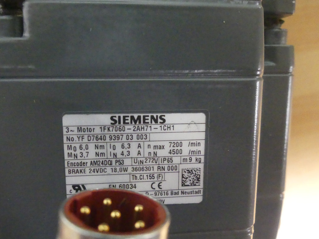SIEMENS 1FK7060-2AH71-1CH1