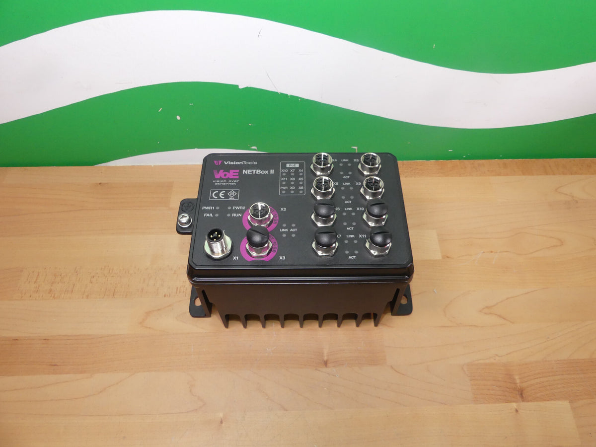 VisionTools VOE NETBox Ethernet Switch Industrieller Ethernet-Switch 09V0001B