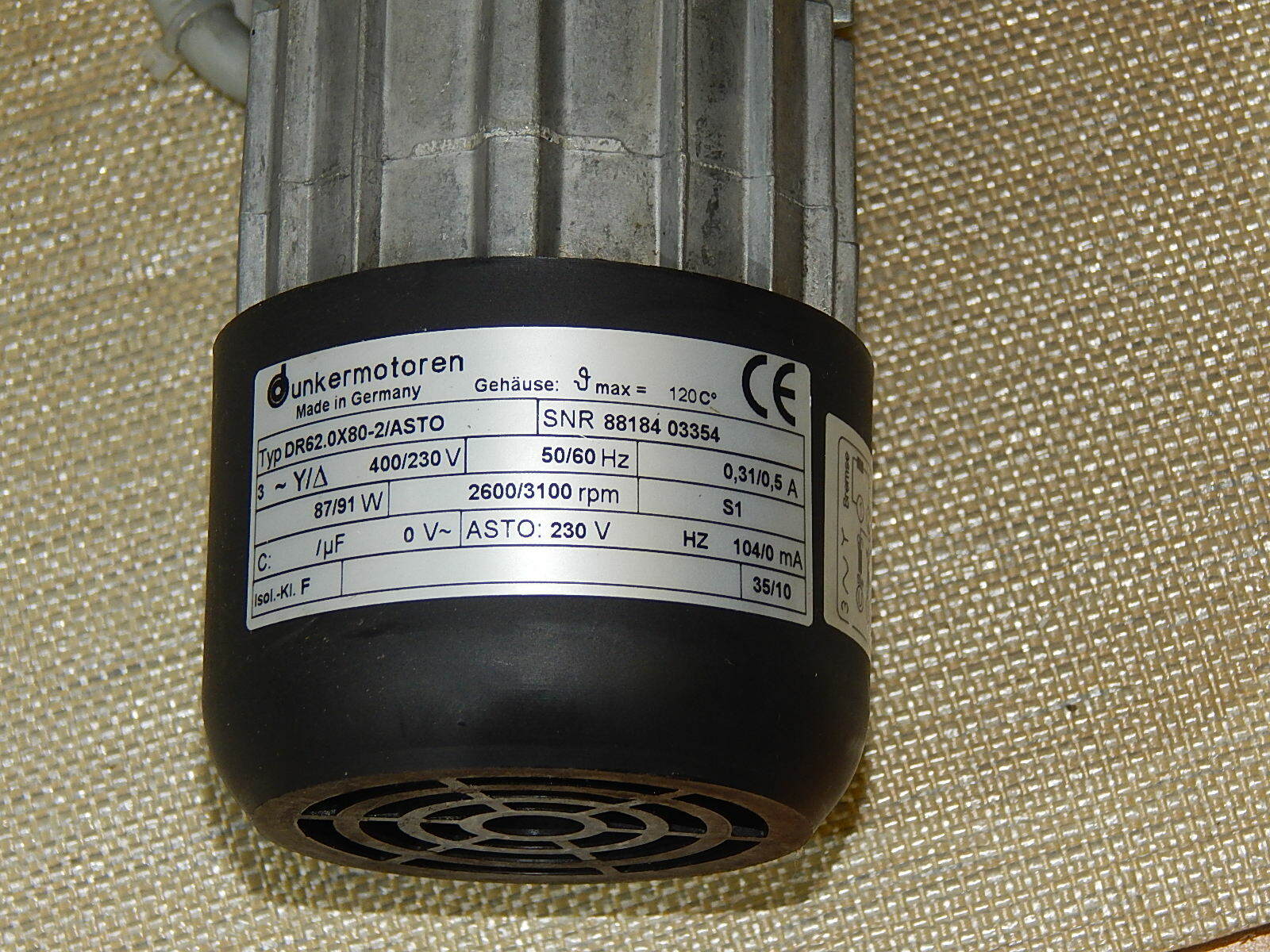 Dunkermotoren DR62.0X80-2/ASTO mit Getriebe PLG 75  Used