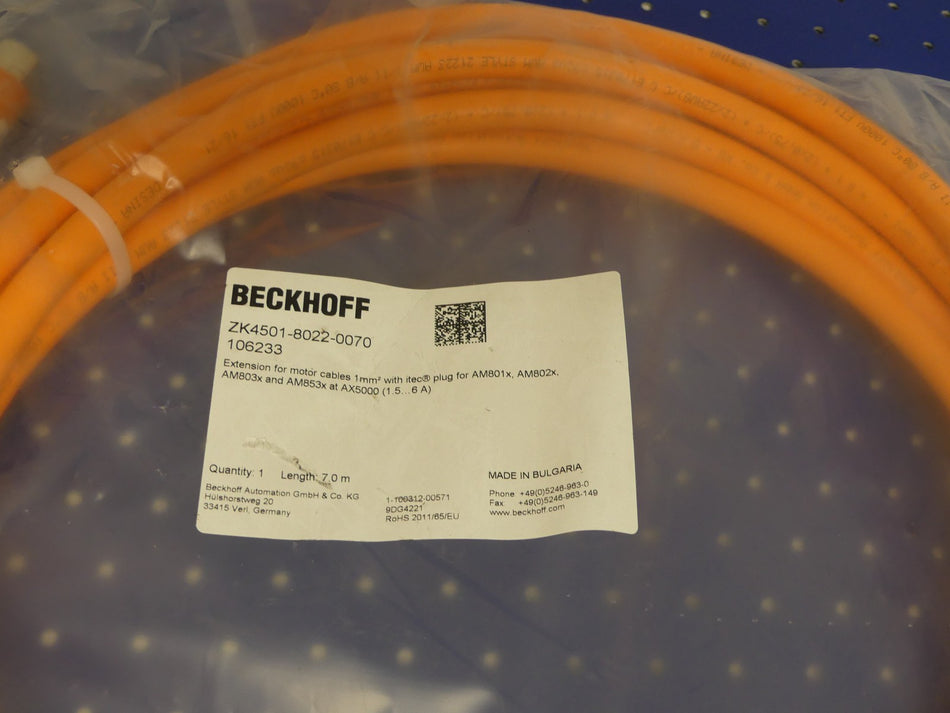 BECKHOFF ZK4501-8022-0070