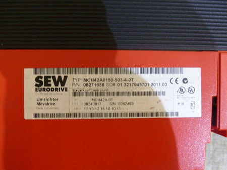 SEW Eurodrive Movidrive Umrichter MCH42A0150-503-4-0T 