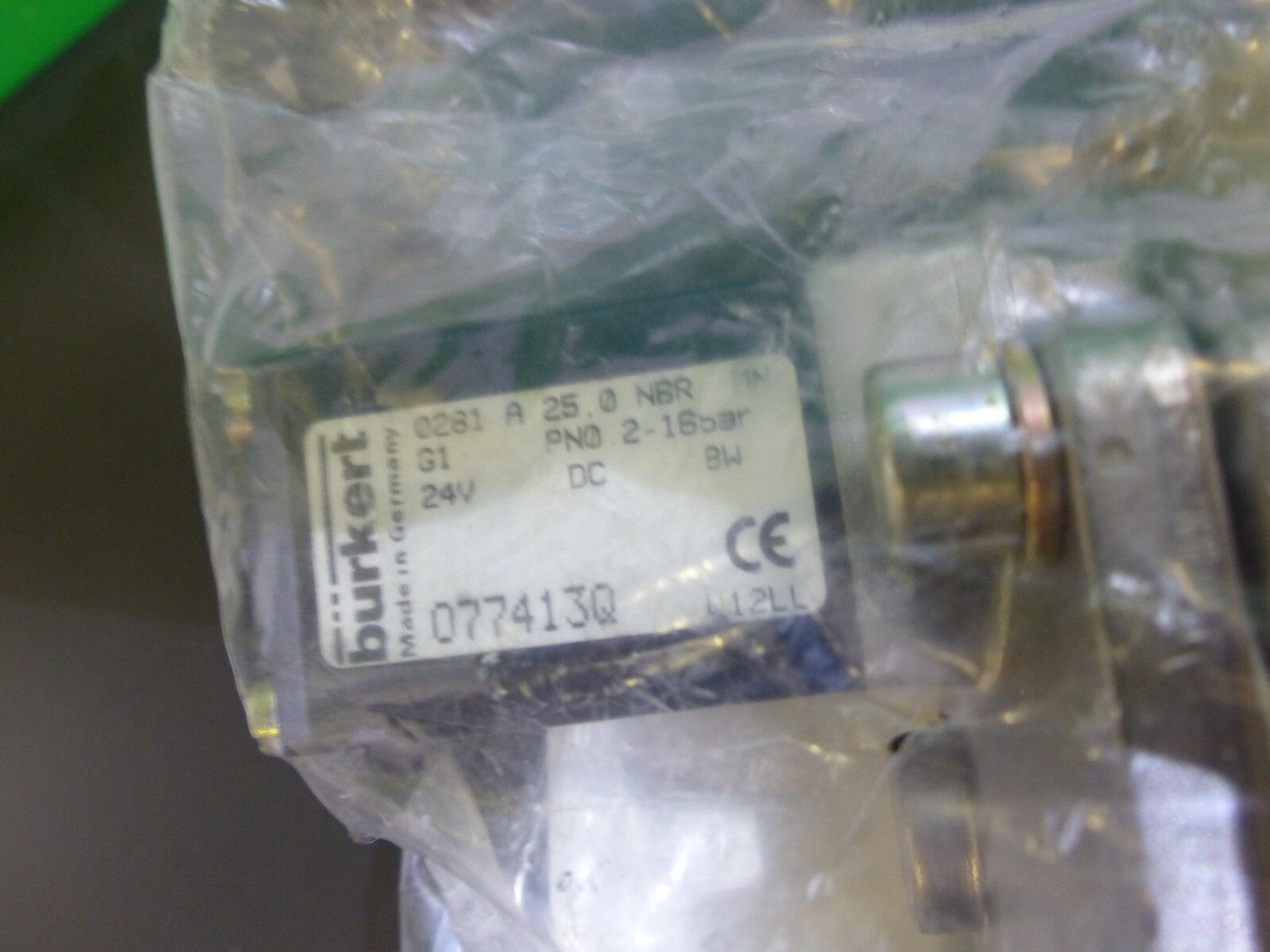Bürkert magnetventil 0281 25,0 s. Bilder