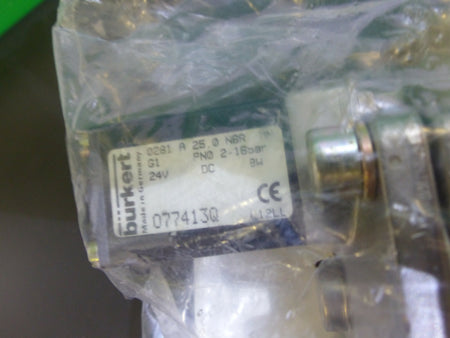 Bürkert magnetventil 0281 25,0 s. Bilder