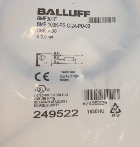 balluff bmf001f  bmf 103k-ps-c-2a-pu-03