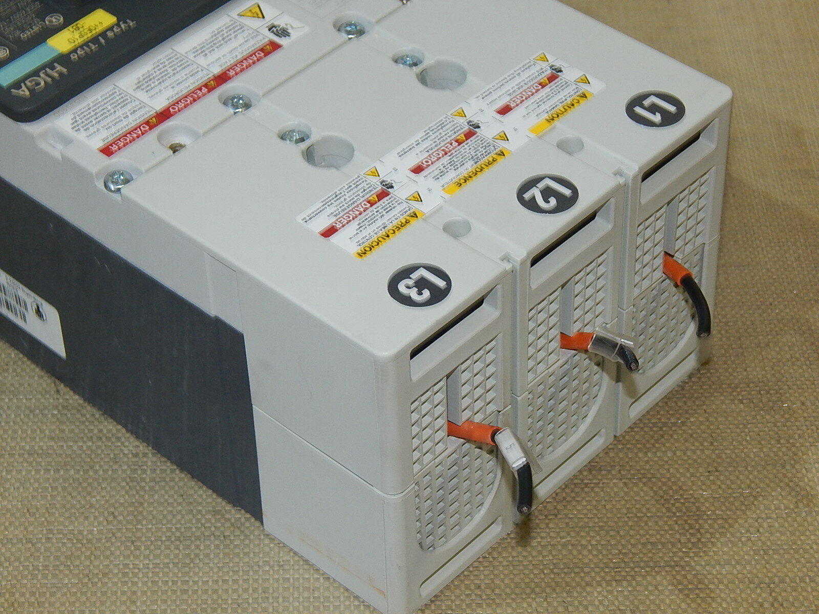  Siemens HJGA  3VL4140-3RR30-0AA0+3VL9440-7KE30  Leistungsschalter 400 A used