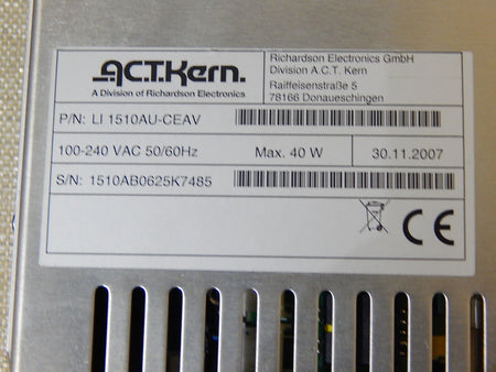 Richardson Electronics LI 1510AU-CEAV  Unbenutzt