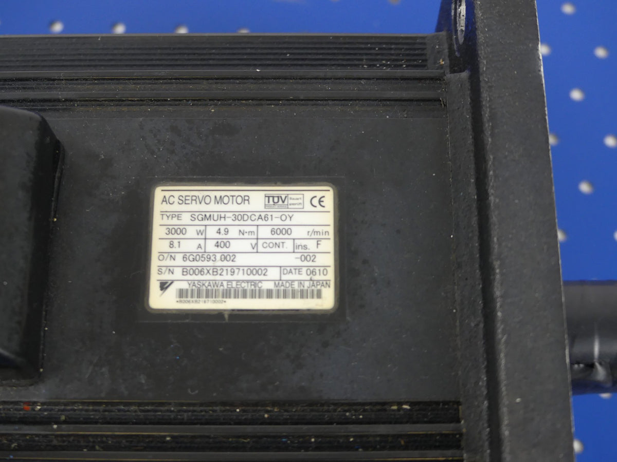 YASKAWA SERVOMOTOR  SGMUH-30DCA61-OY