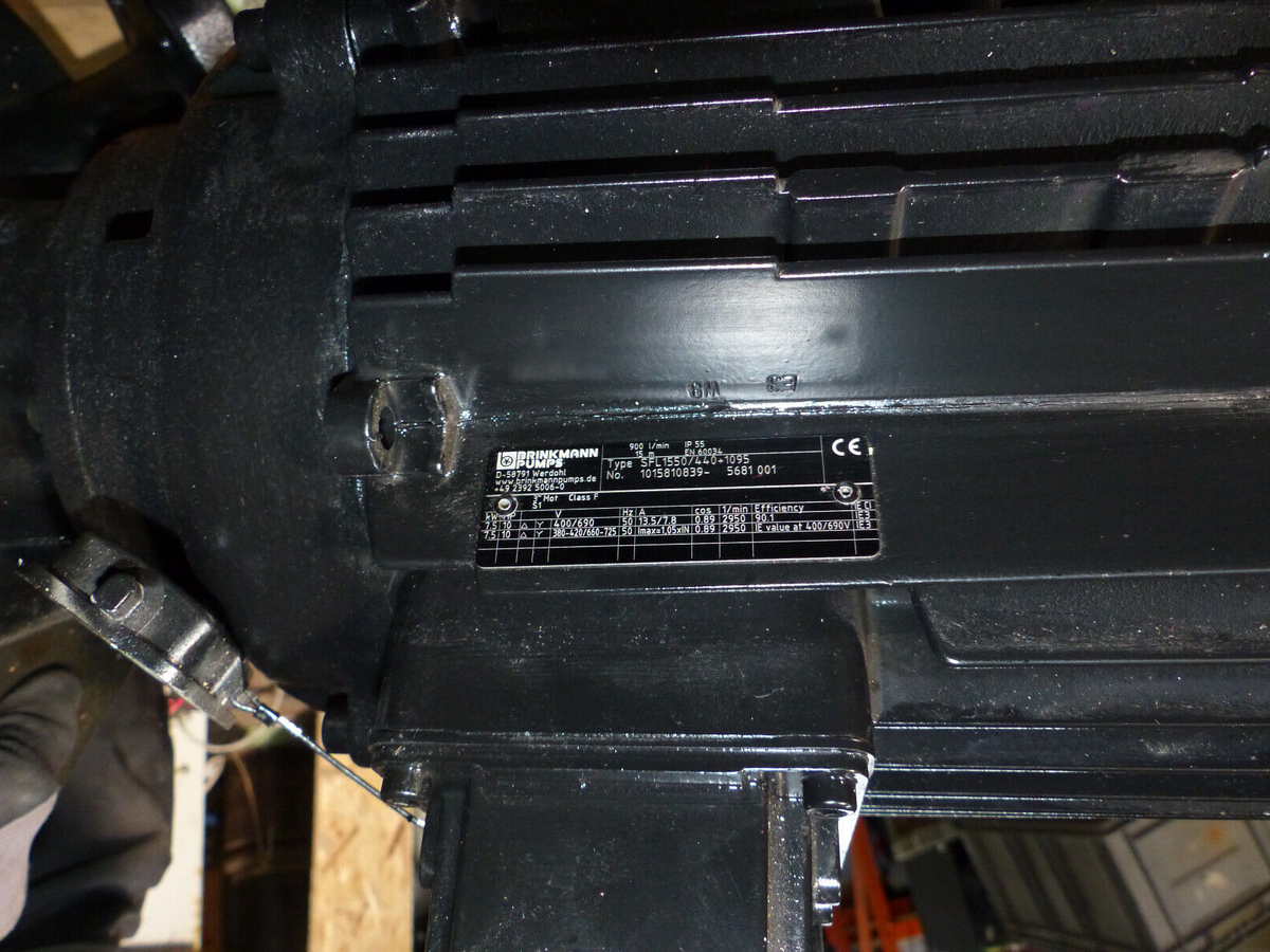 BRINKMANN PUMPS SFL1550/440+1095 used
