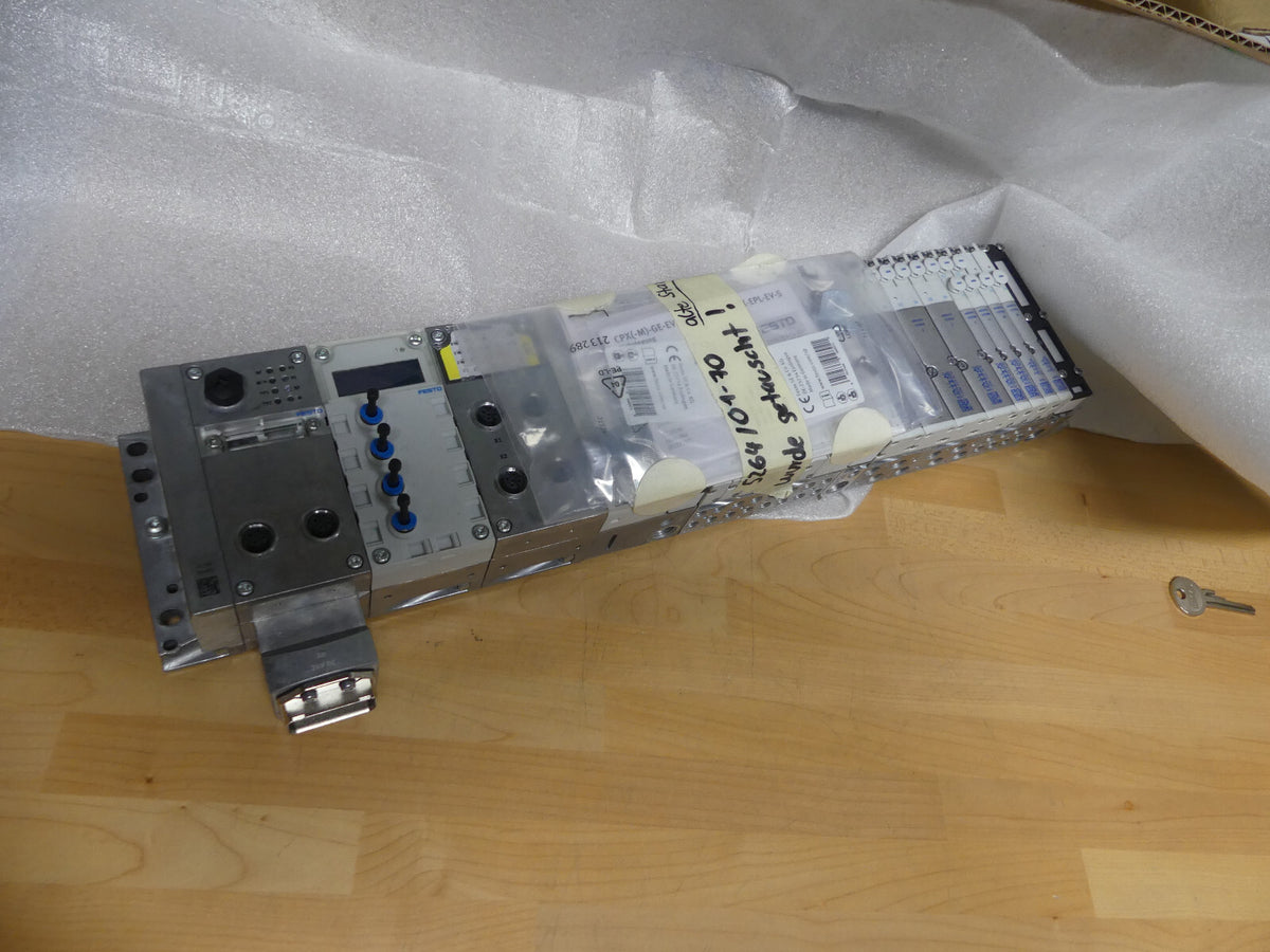 Festo CPX-FB33 CPX-M-VMPA-FB VMPA-VMPA-VMPA-FB-VMPA1 Ventilinsel s.Bilder