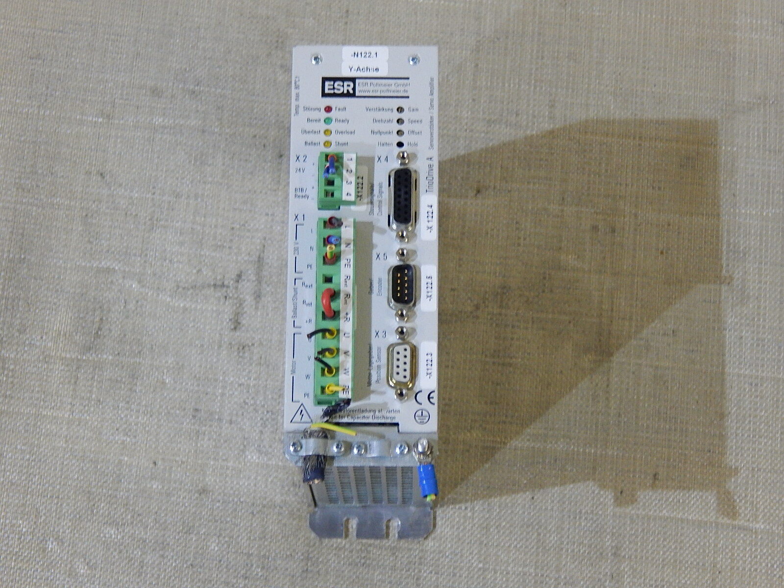 ESR Pollmeier AC-Servoverstärker TrioDrive  ESR BN 6651.3701-K5-G1-S9  used