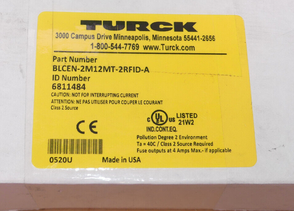 Turck Feldbus Station BLCEN-2M12MT-2RFID-A