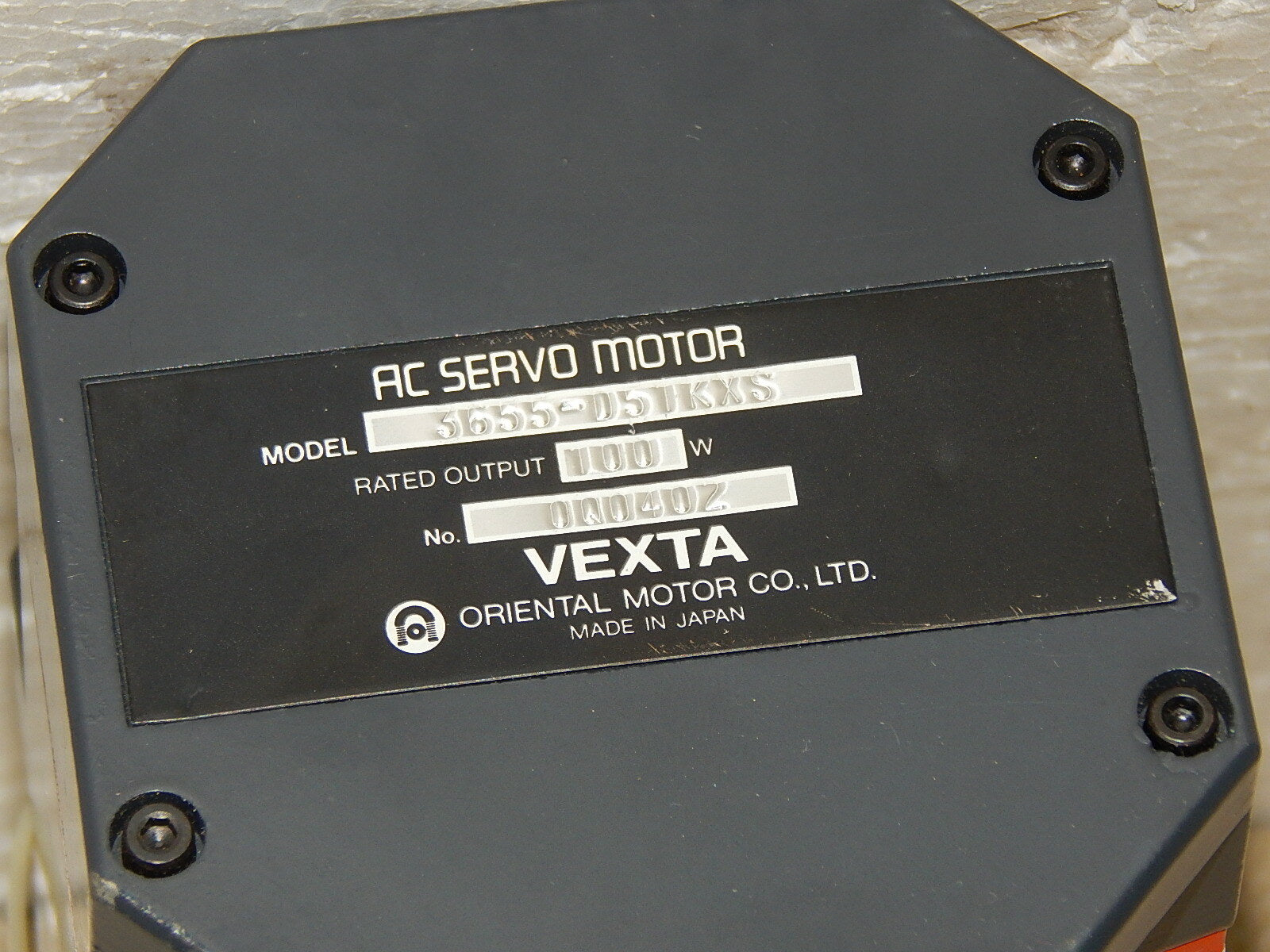 Vexta Oriental Motor  3655-D51KXS + Harminic Gear UHG50-5C 