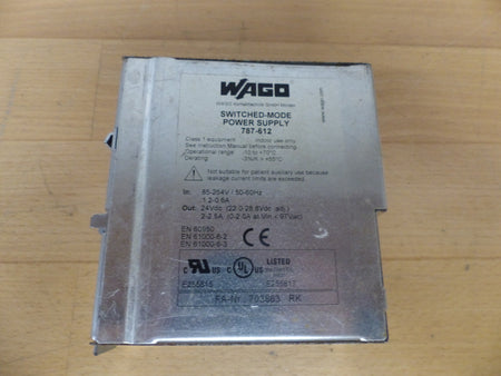 WAGO SWITCHED MODE POWER SUPPLY 787-612