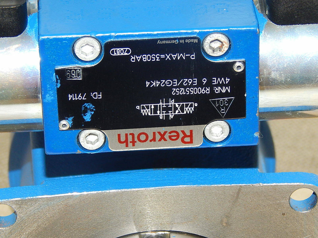  Rexroth Hydraulikmotor GMRP 160W21/MA1-22G24-01S+4WE 6 E62/EG24K4  unused 