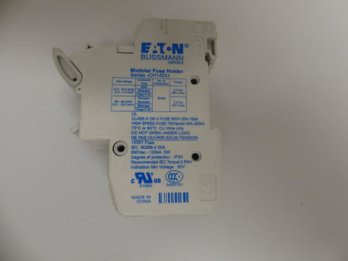 2x EATON CH14DU Sicherungshalter