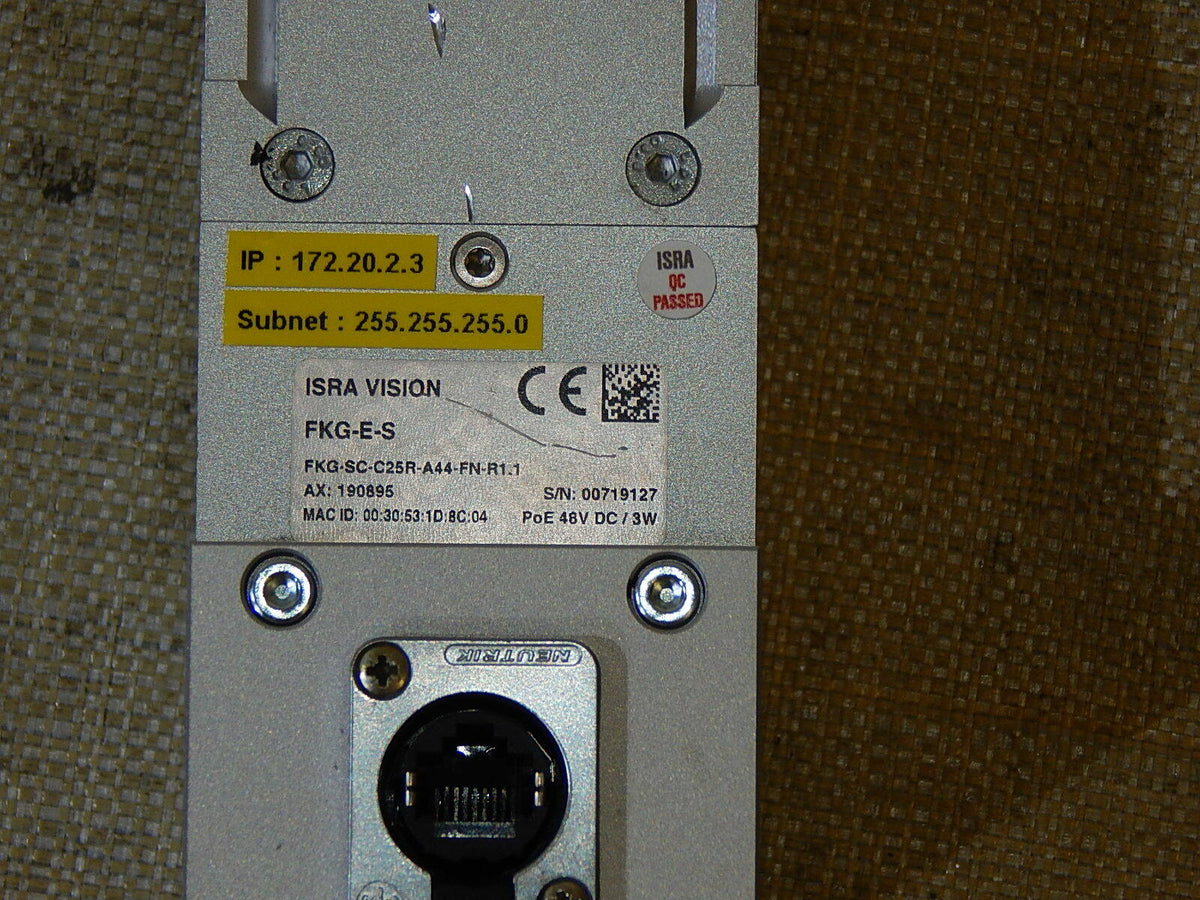  ISRA VISION FKG-E-S // FKG-SC-C25R-A44-FN-R1.1 