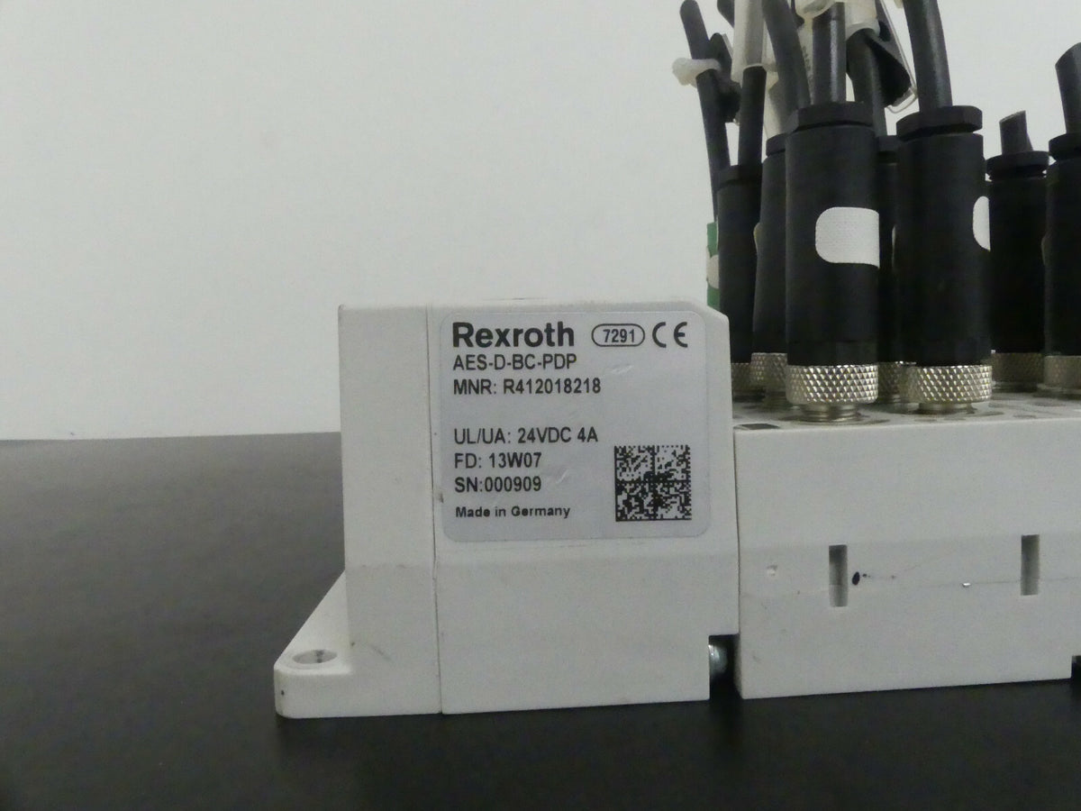 Rexroth AES-D-BC-PDP + 4x AES-D-IO-8DI8M8