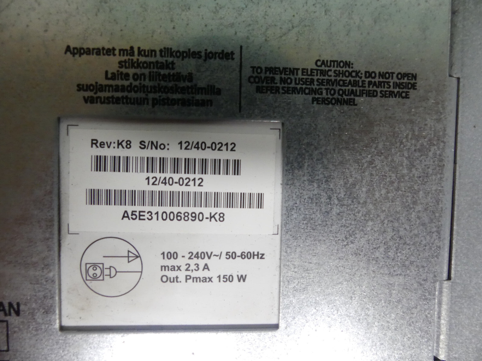 Siemens Simatic PC Box 627B    6AV7468-1FA22-0BK    A5E02479053