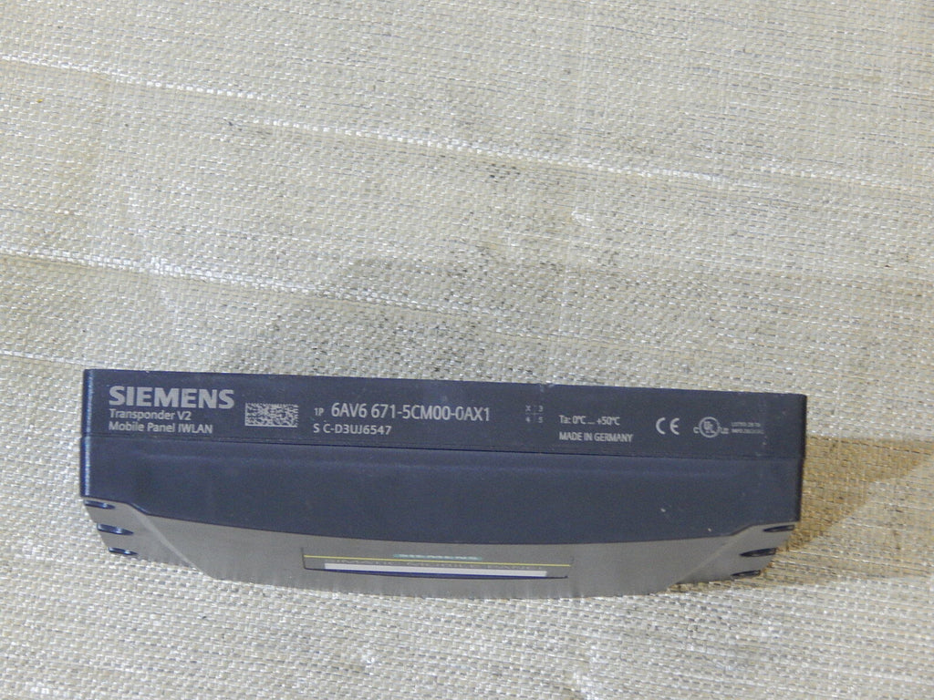 SIEMENS 6AV6 671-5CM00-0AX1   TRANSPONDER V2 MOBILE PANELS IWLAN  s.Bilder 