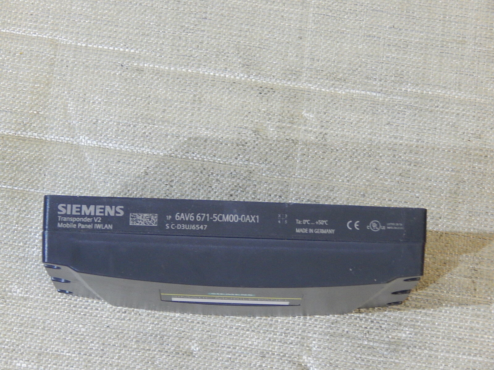 SIEMENS 6AV6 671-5CM00-0AX1   TRANSPONDER V2 MOBILE PANELS IWLAN  s.Bilder 