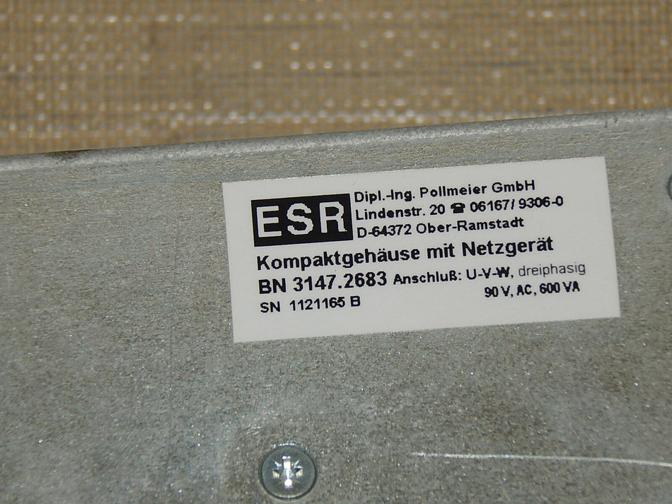  ESR Pollmeier  Servoregler  Drive BN 3147.2683 used
